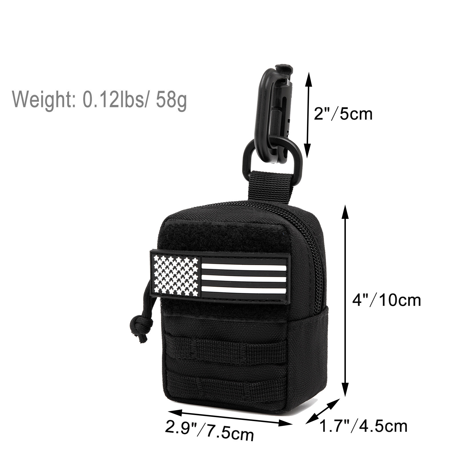 Outdoor Mini MOLLE Pouch Utili - огляд і ціна Edc Carry Fanny Pack