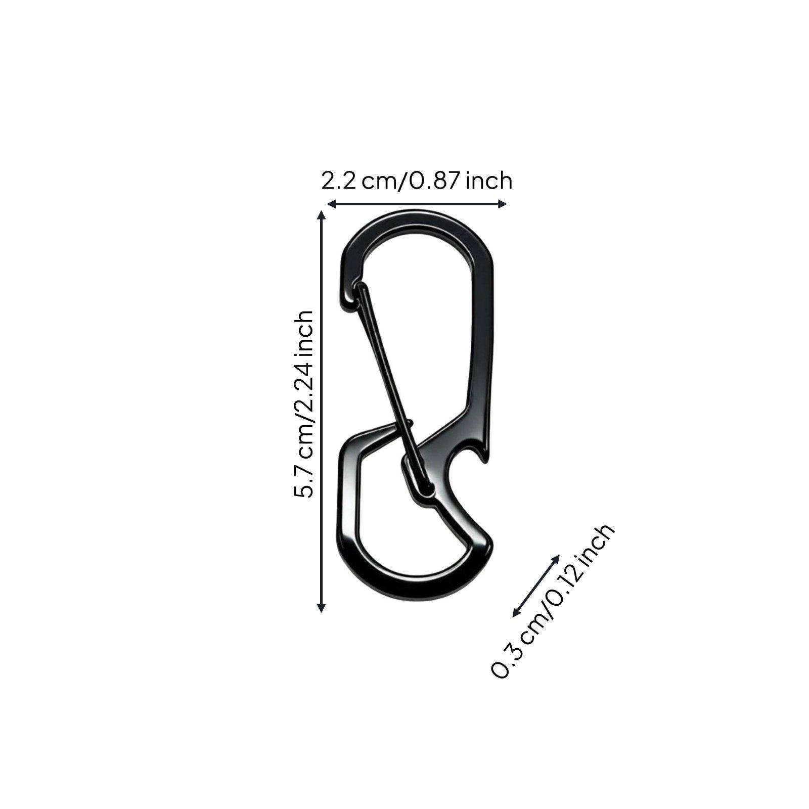 Metal Key Chain Bottle Opener  - огляд і ціна Edc Carry Clip
