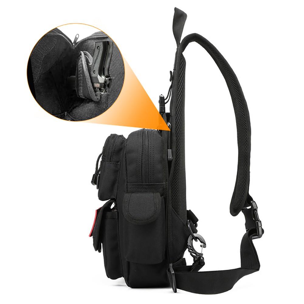 Tactical Gun Storage Bag Cross - огляд і ціна Edc Concealed Carry Sling Bag