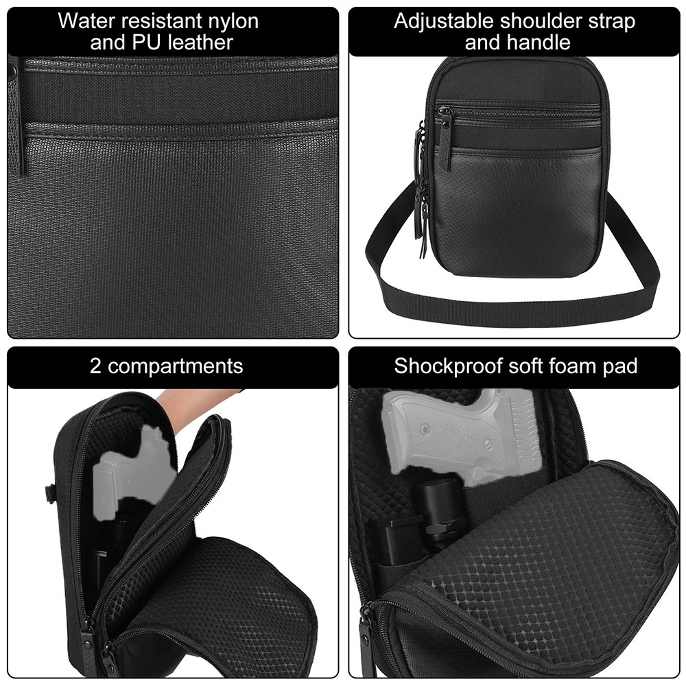 Tactical Gun Bag Concealed Car - огляд і ціна Edc Carry Fanny Pack